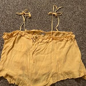 XL American Eagle Yellow Tank Top